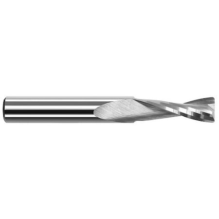 Harvey Tool 3/8 in. dia. x 0.06 in. Radius x 1-1/8 Carbide Corner Radius End Mill for Plastic, 2 Flutes 739124